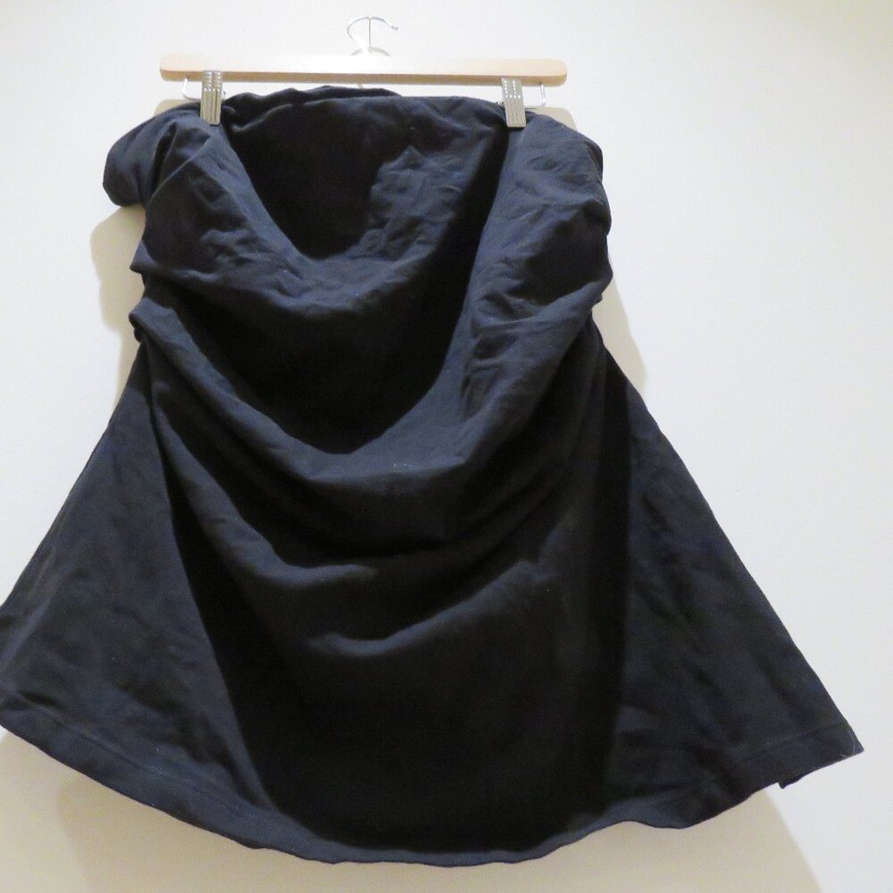 GOOD AMERICAN Super Stretch Jersey Tube Top in Black 001 Minimalist Size 3XL NWT - Picture 6 of 9